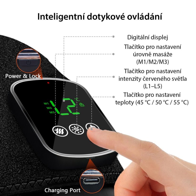 Infračervený masážní pás na rameno