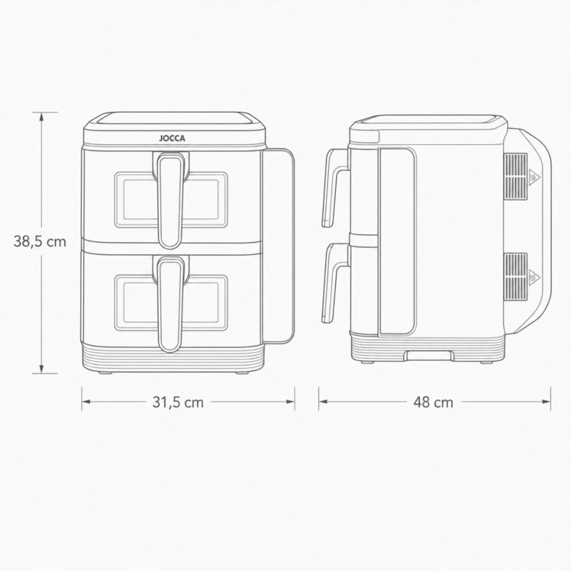 11L Air Fryer Jocca