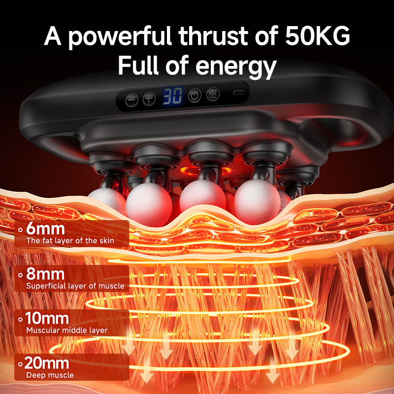 Vezeték nélküli mélyszöveti rádiófrekvenciás készülék — professzionális eszköz alakformáláshoz és bőrfeszesítéshez. A rádiófrekvenciás hullámok és a vezeték nélküli vezérlés kombinációjának köszönhetően hatékony kezelést kínál a problémás területek (pl. has, karok, combok) kezelésére, a zsírcsökkentésre, a nyirokelvezetés javítására és a kollagén stimulációjára összpontosítva.