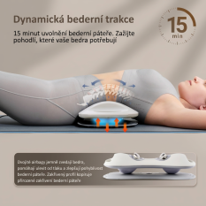 Aparat electronic de masaj pentru spate cu tracțiune PRO 4 în 1