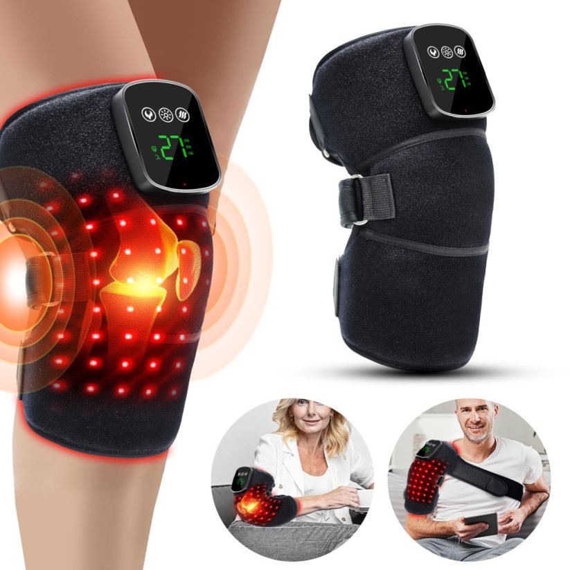 Infračervený masážní pás na koleno